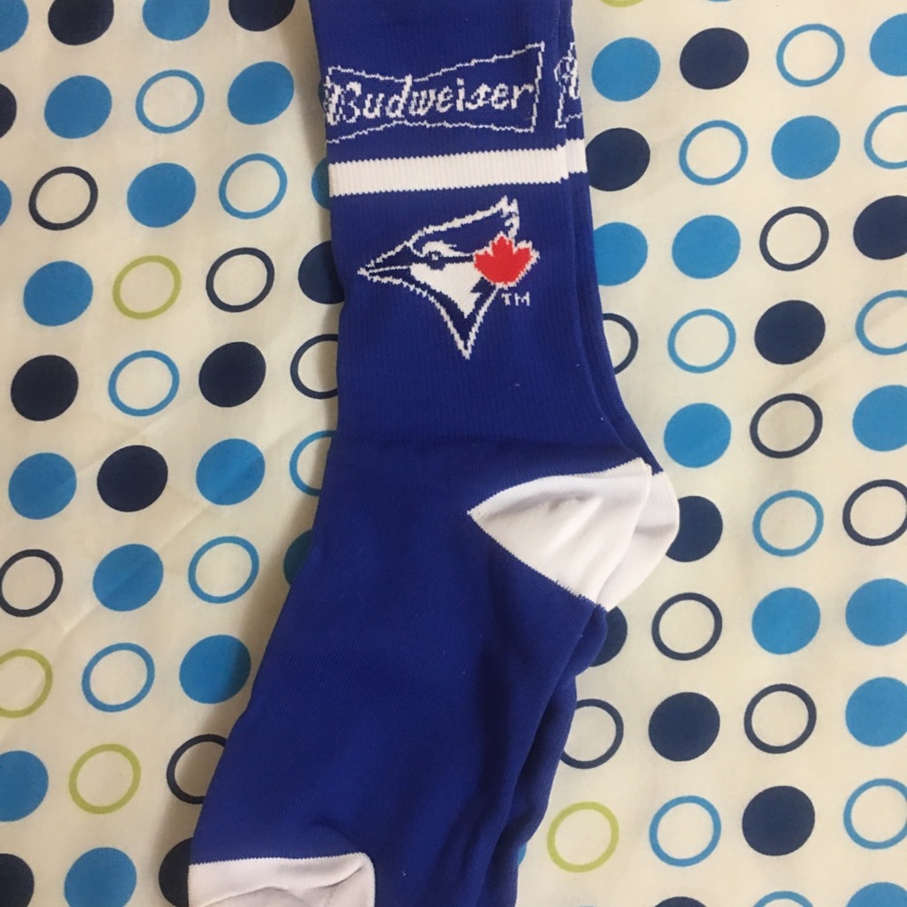 💙Budweiser Blue Jays Socks 🐦